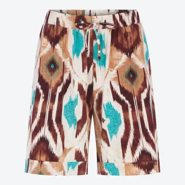 Bild 2 von Damen-Bermuda-Shorts mit elastischem Bund