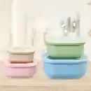 Bild 1 von Frischhalteboxen-Set mit Rillen, 4-teilig