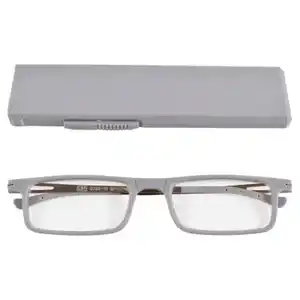 Lesehilfe Ultraslim, Rechteckig, Grau, 1.5