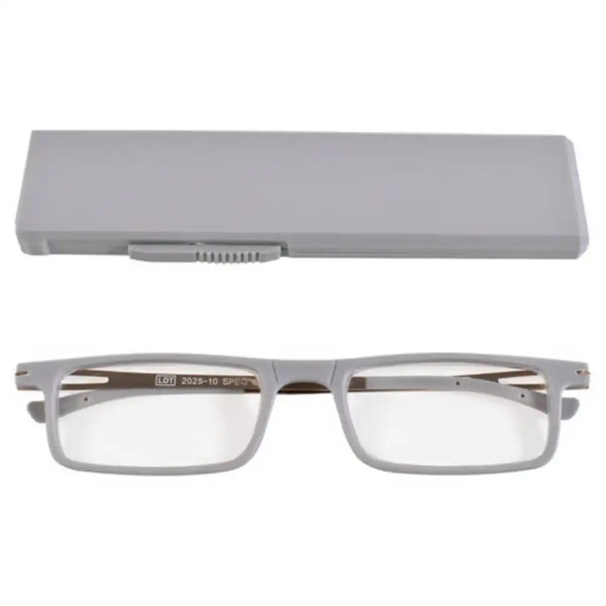 Bild 1 von Lesehilfe Ultraslim, Rechteckig, Grau, 1.5