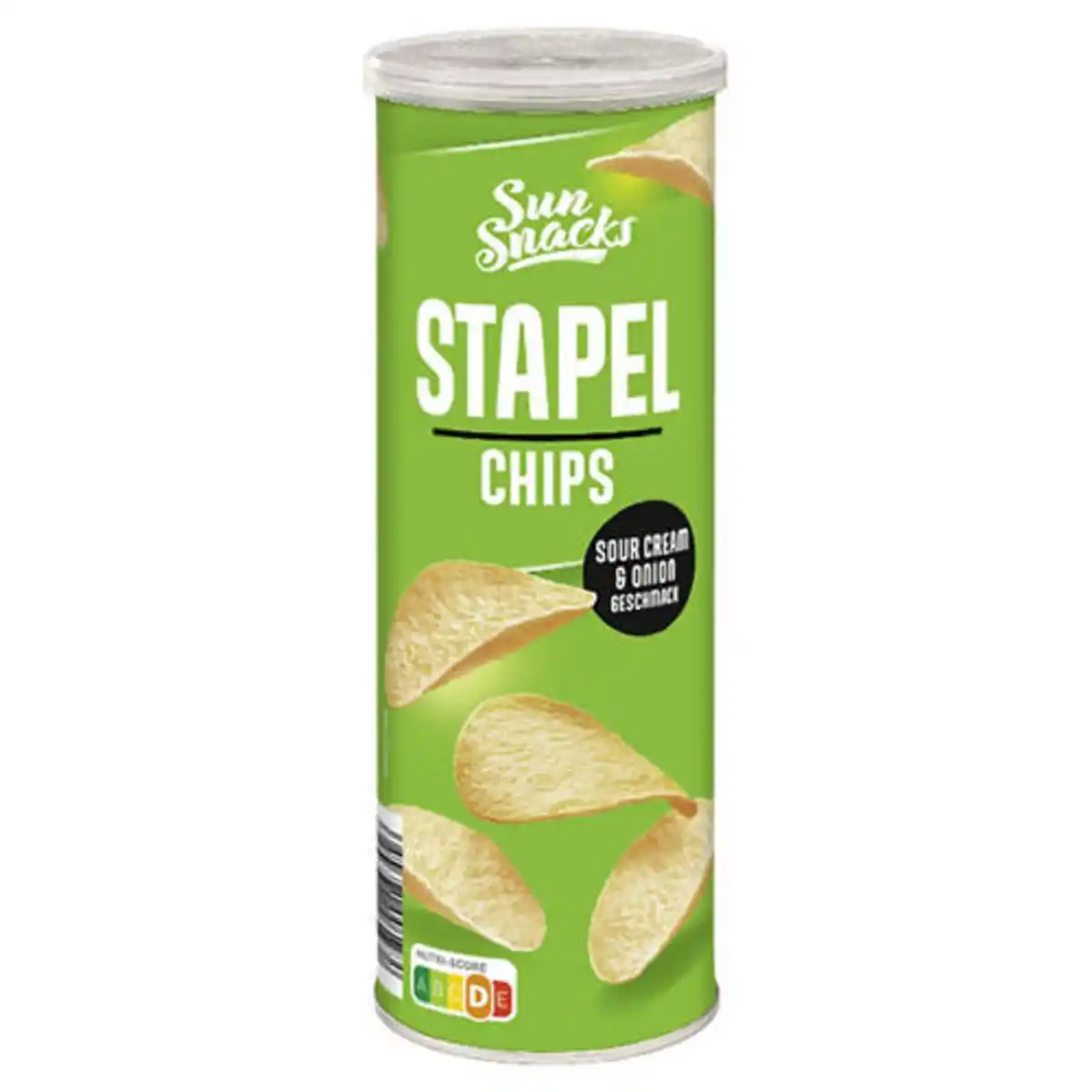 Bild 1 von SUNSNACKS Stapelchips 175 g, Sour Cream und Zwiebel