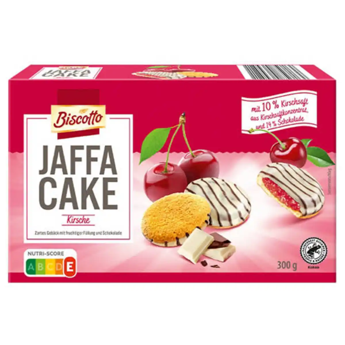 Bild 1 von BISCOTTO Soft Cake 300 g, Kirsche-weiße Schokolade