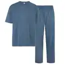 Bild 1 von UP2FASHION MEN Herren Pyjama, Hellblau, M