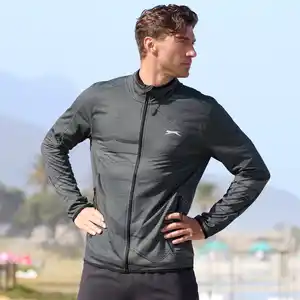 Slazenger Herren-Trainingsjacke mit Stehkragen