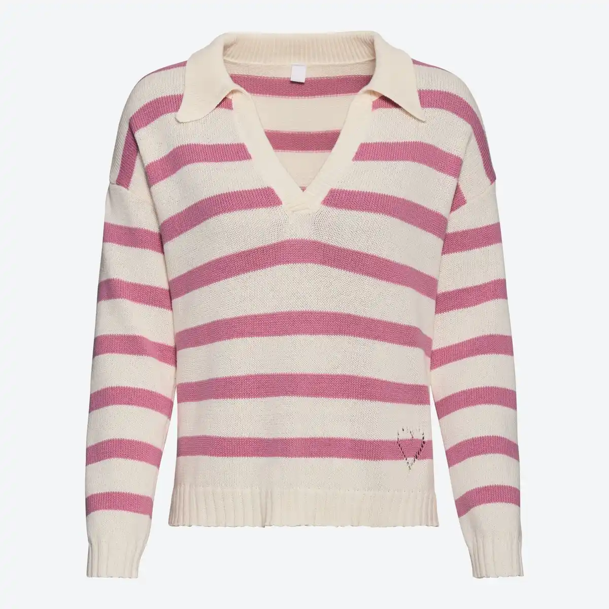 Bild 3 von Damen-Pullover mit Polokragen