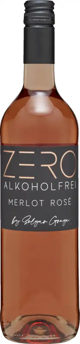 Bild 1 von ZERO ZERO Merlot Rosé Alkoholfrei, 750 ml