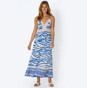 Damen-Kleid mit Viskose