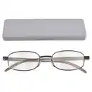 Bild 1 von Lesehilfe Ultraslim, Rund, Silber, 1.5