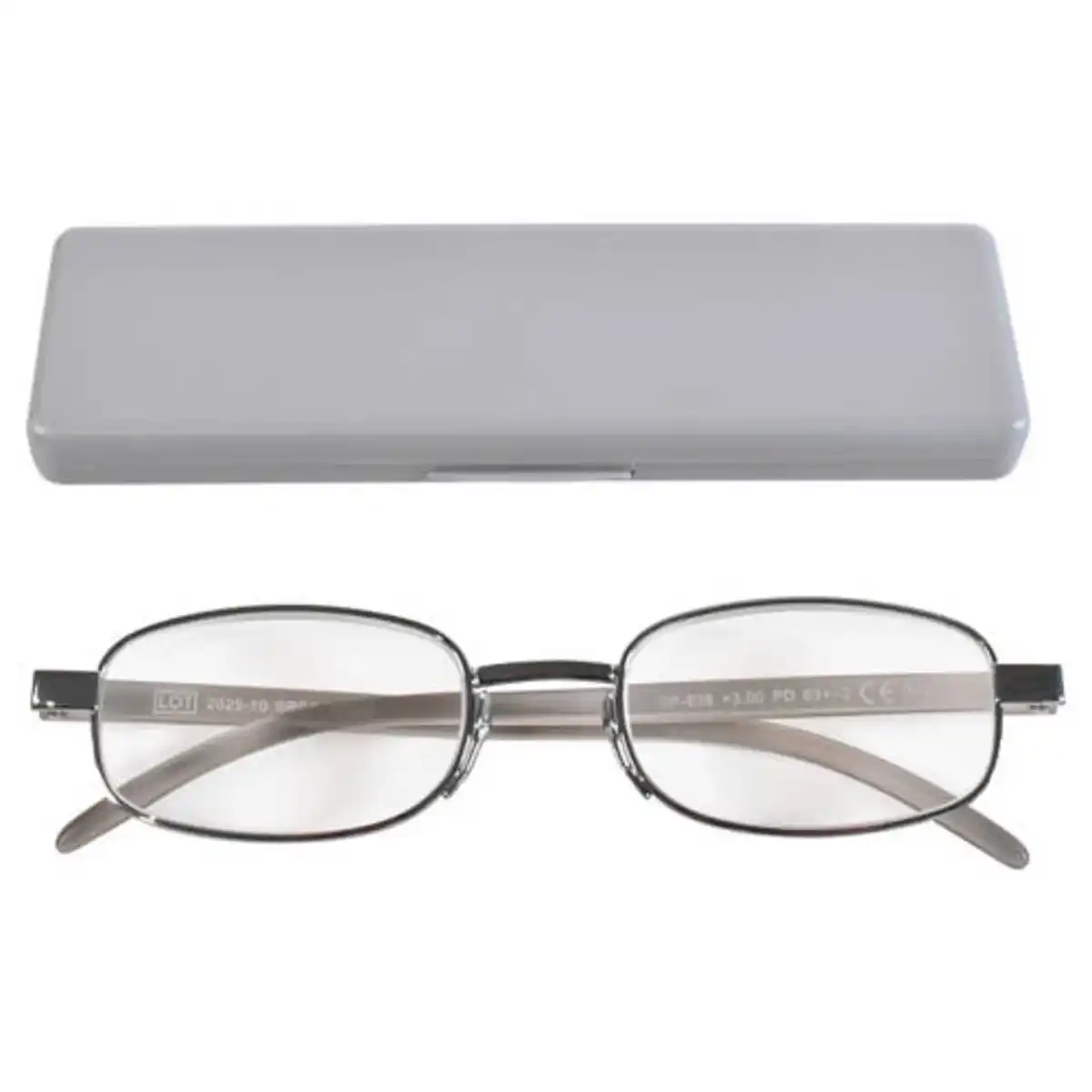 Bild 1 von Lesehilfe Ultraslim, Rund, Silber, 1.5