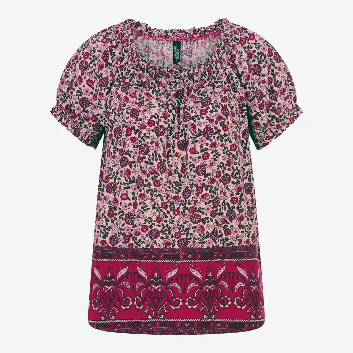 Bild 3 von Damen-Bluse mit Carmen-Ausschnitt