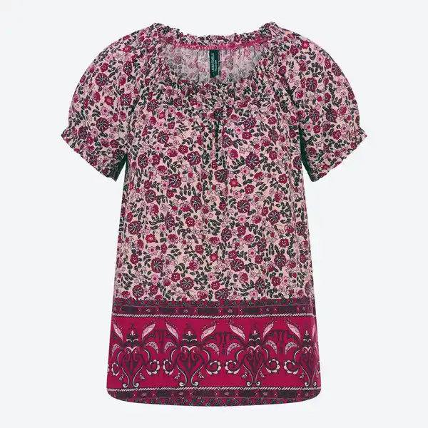 Bild 3 von Damen-Bluse mit Carmen-Ausschnitt