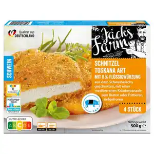 JACK´S FARM Schnitzelsortiment 500 g, Toskana Art