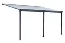Bild 1 von Terrassendach/Veranda, aus Polycarbonat ca. 434 x 303 x 258 cm - Anthrazit