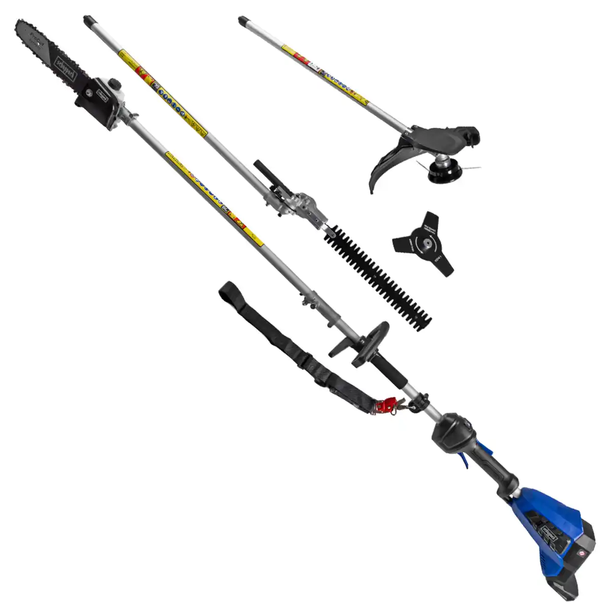 Bild 1 von 4 in 1 Akku-Multifunktionsgerät "brushless" BC-MFH400-X - Set S4.5