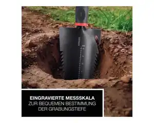 Wurzelschaufel EASYmaxx, 37 cm