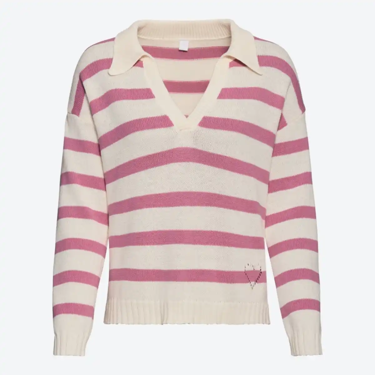 Bild 2 von Damen-Pullover mit Polokragen