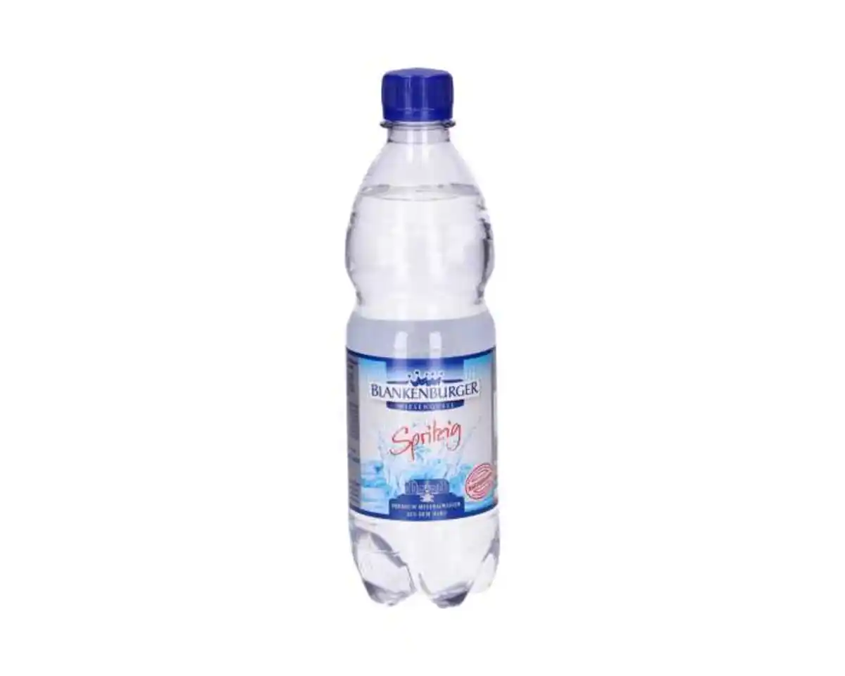 Bild 1 von Blankenburger Wiesenquell Mineralwasser spritzig, 500 ml