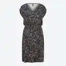 Bild 3 von Damen-Kleid mit V-Ausschnitt und gesmokter Taille