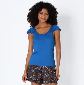 Damen-T-Shirt mit Flügelärmeln