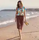 Bild 1 von Damen-Caprihose mit Zierschnürung