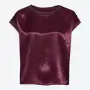 Bild 1 von Damen-T-Shirt mit Crincle-Effekt aus Viskose