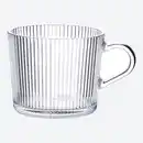 Bild 1 von Glastasse mit Rillen, ca. 420 ml