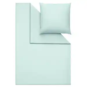 NOVITESSE Leinen-Mix-Bettwäsche, Blau