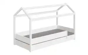 Paidi - Kuschelbett Plus Tiny House, weiß, 90 x 200 cm