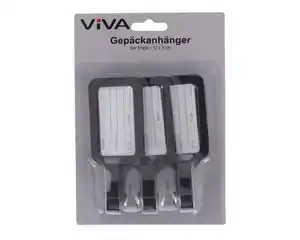 Gebäckanhänger, schwarz, 3 Stück