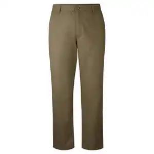 UP2FASHION MEN Herren Baumwoll-Leinen Hose, Grün, Gr. 54