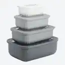 Bild 2 von Frischhalteboxen-Set mit Rillen, 4-teilig
