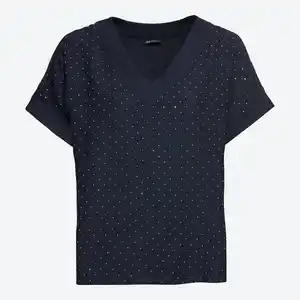 Damen-Bluse mit V-Ausschnitt