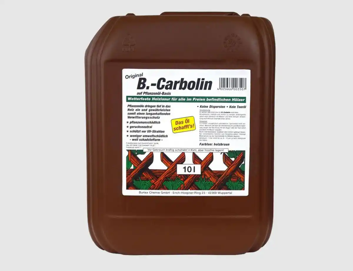 Bild 1 von B.-Carbolin Holzlasur braun