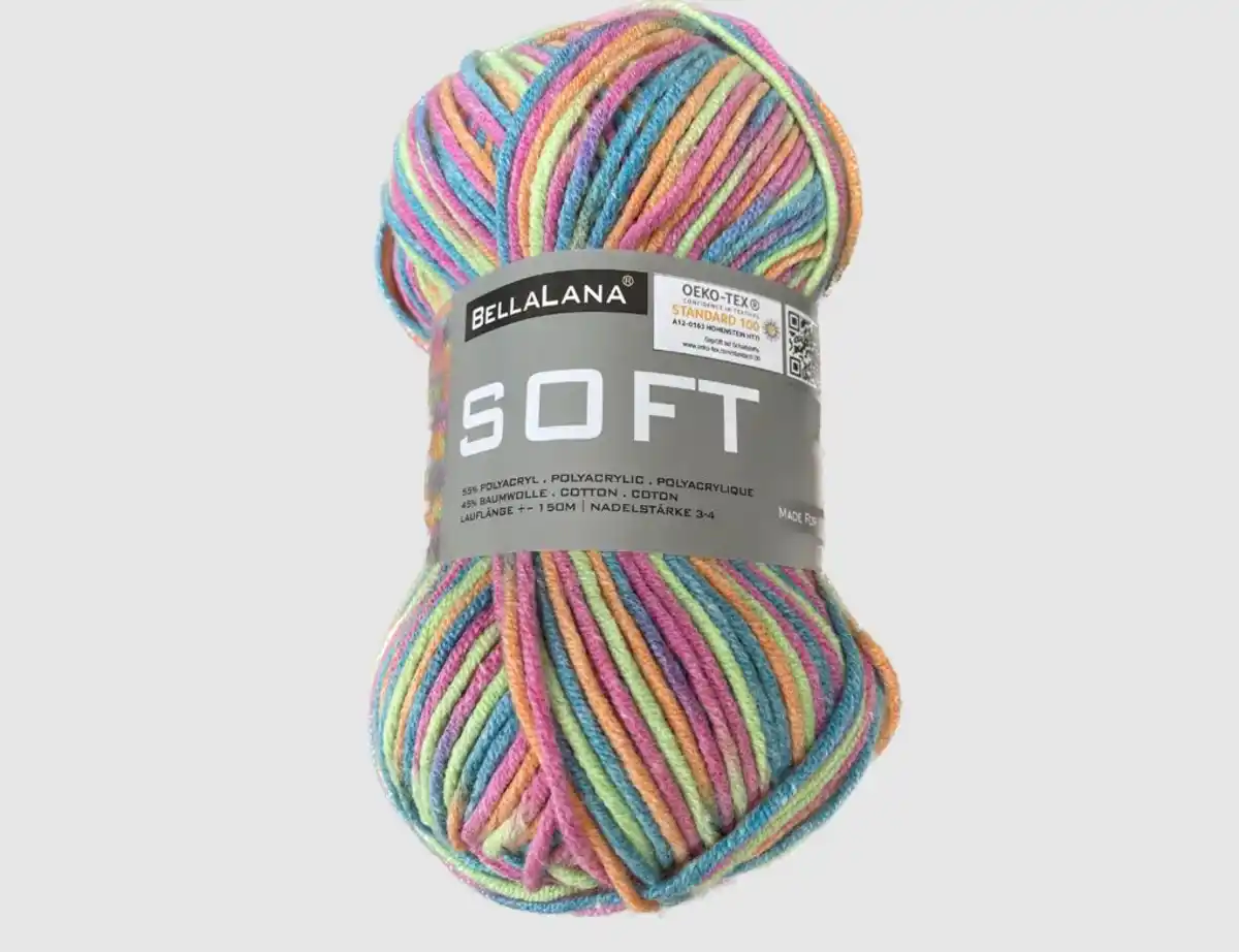Bild 1 von Strickgarn Soft pink gemustert