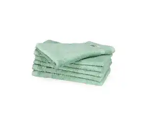 SCHÖNER WOHNEN-Kollektion 6 Gästehandtücher »Cuddly«, salbeigrün
