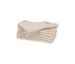 SCHÖNER WOHNEN-Kollektion 6 Gästehandtücher »Cuddly«, sandfarben