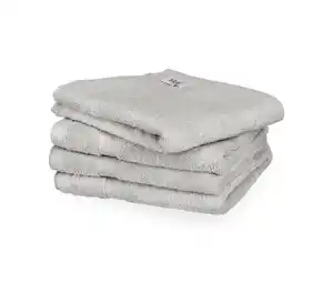 SCHÖNER WOHNEN-Kollektion 4 Handtücher »Cuddly«, hellgrau