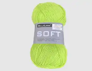 Strickgarn Soft Uni Grün