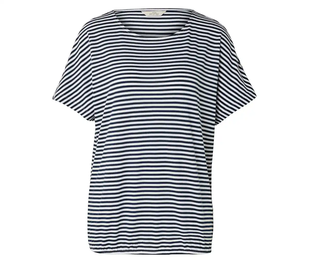 Bild 1 von Blusenshirt, dunkelblau-weiß gestreift