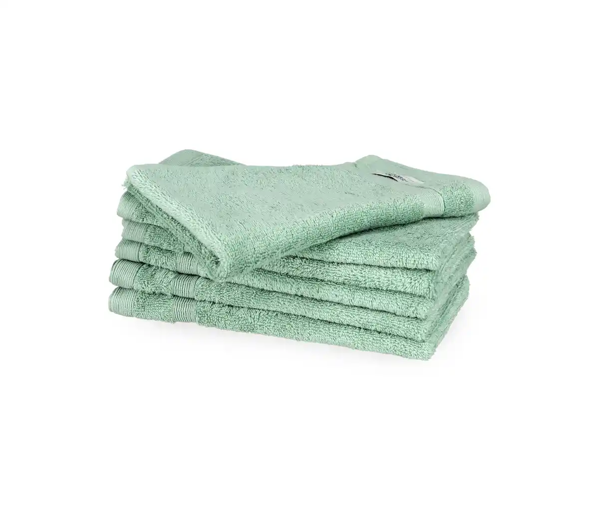 Bild 1 von SCHÖNER WOHNEN-Kollektion 4 Handtücher »Cuddly«, salbeigrün