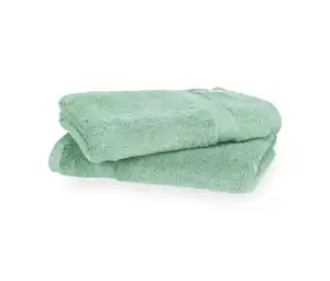 SCHÖNER WOHNEN-Kollektion 2 Badetücher »Cuddly«, salbeigrün