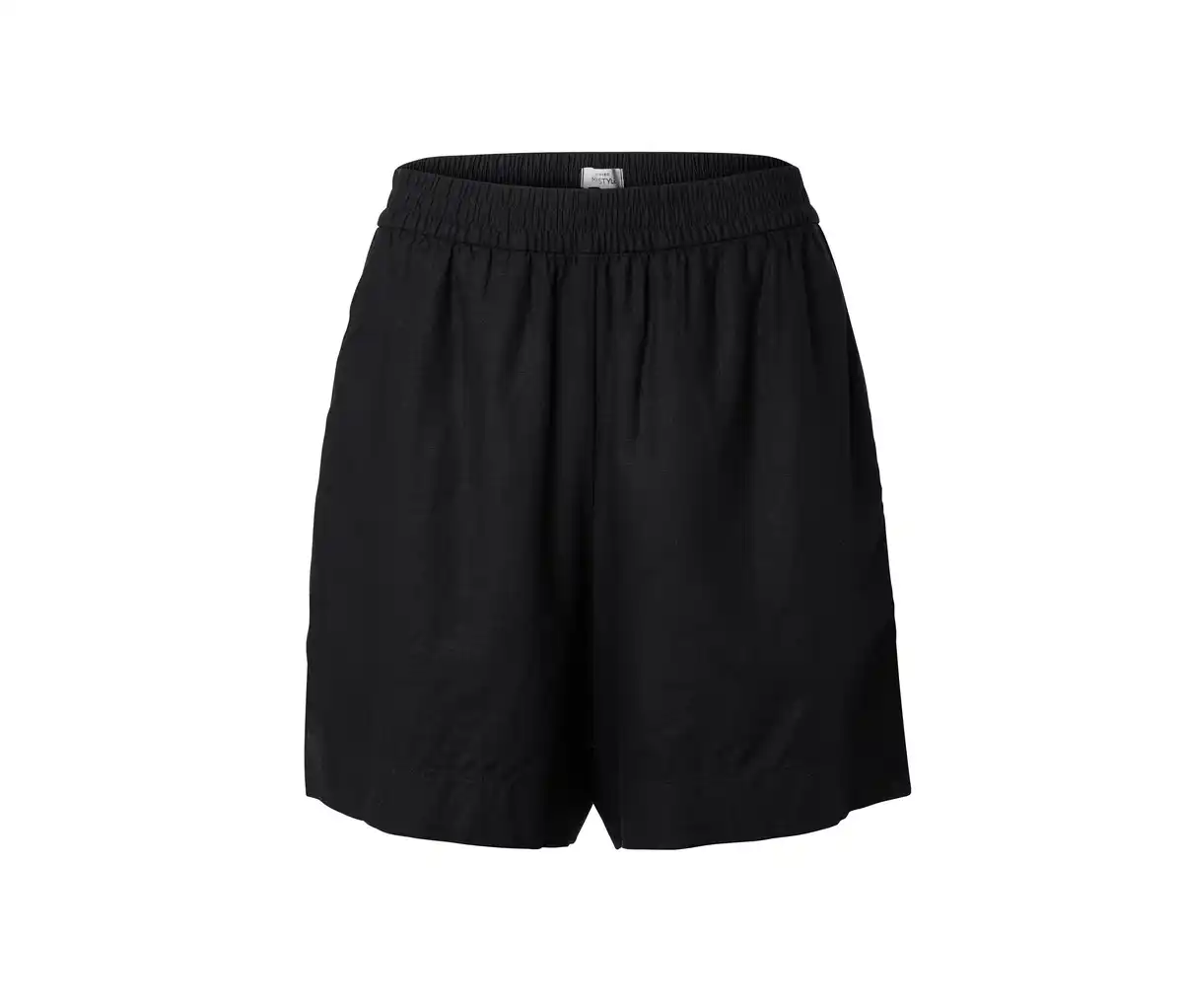 Bild 1 von Leinenshorts, schwarz