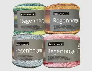 Strickgarn Regenbogen