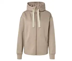 Sweatjacke, beige