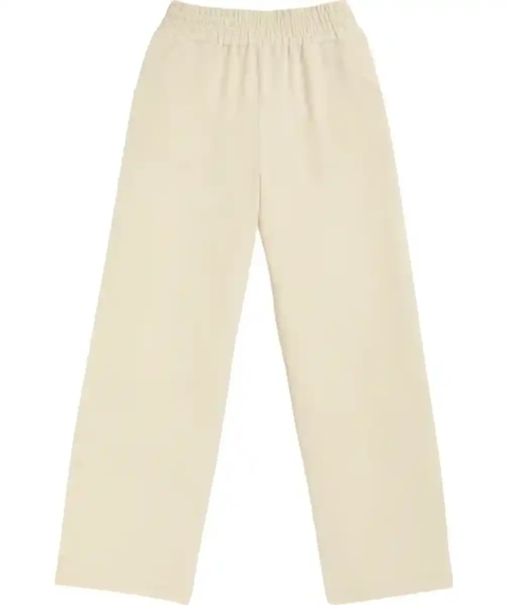 Bild 1 von Pull-on-Hose mit Leinenanteil, creme