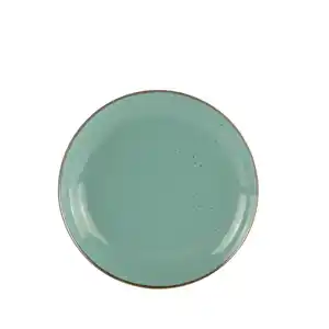 Dessertteller Capri aus Porzellan Ø 22cm, Grün