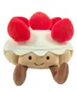 Bild 1 von Plüschtier Erdbeerkuchen mit Gesicht, Beige