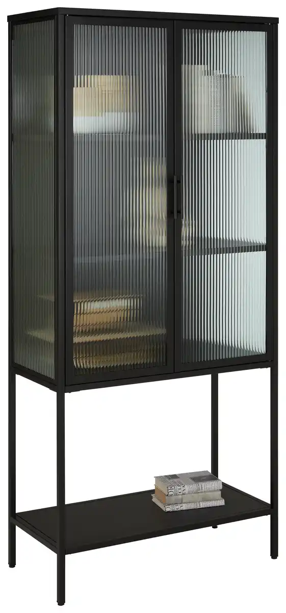 Bild 1 von Vitrine Cube in Schwarz, Schwarz