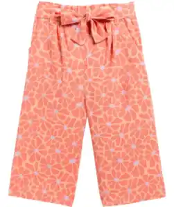 Culotte mit Blumen, apricot
