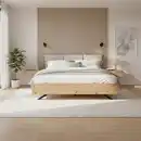 Bild 1 von Bett Dormio Eiche/ Champagner ca. 180x200 cm, Eichefarben, Champagner
